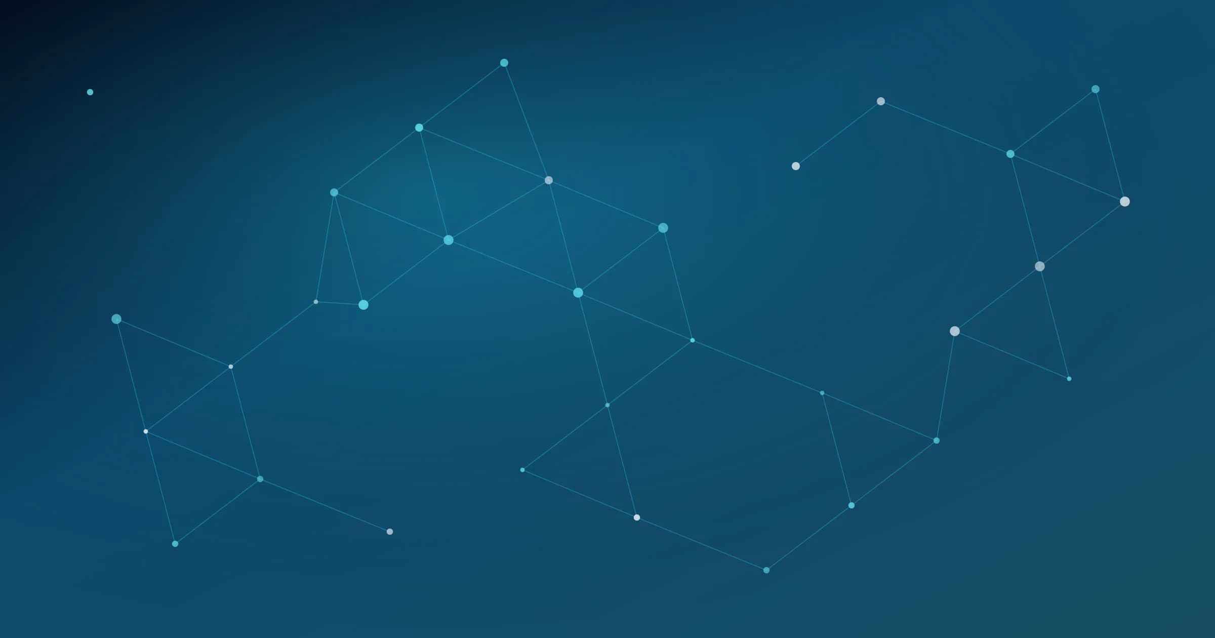 Abstract healthcare network graphic