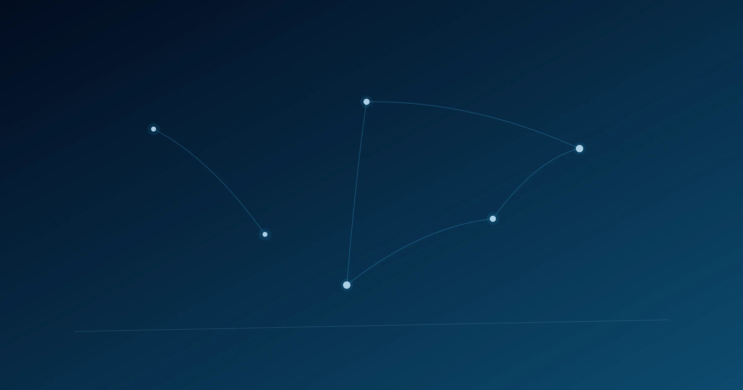 Healthcare supply chain abstract graphic